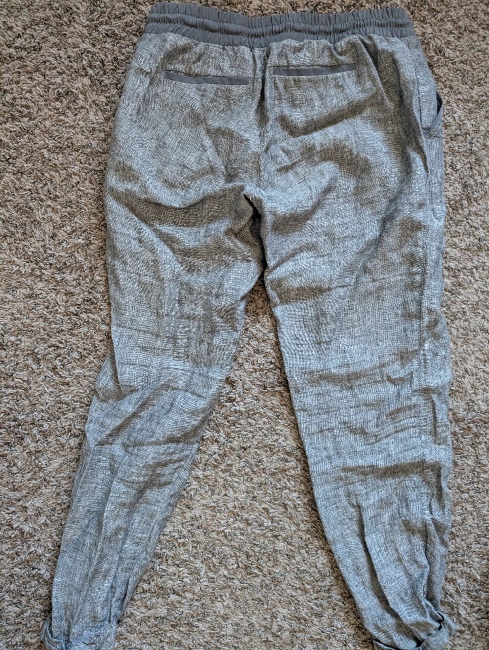 Athleta Cabo Linen Joggers
